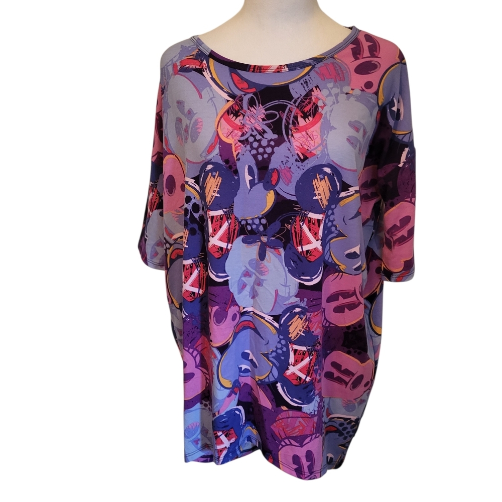 LuLaRoe Mickey Irma Tee sz XS